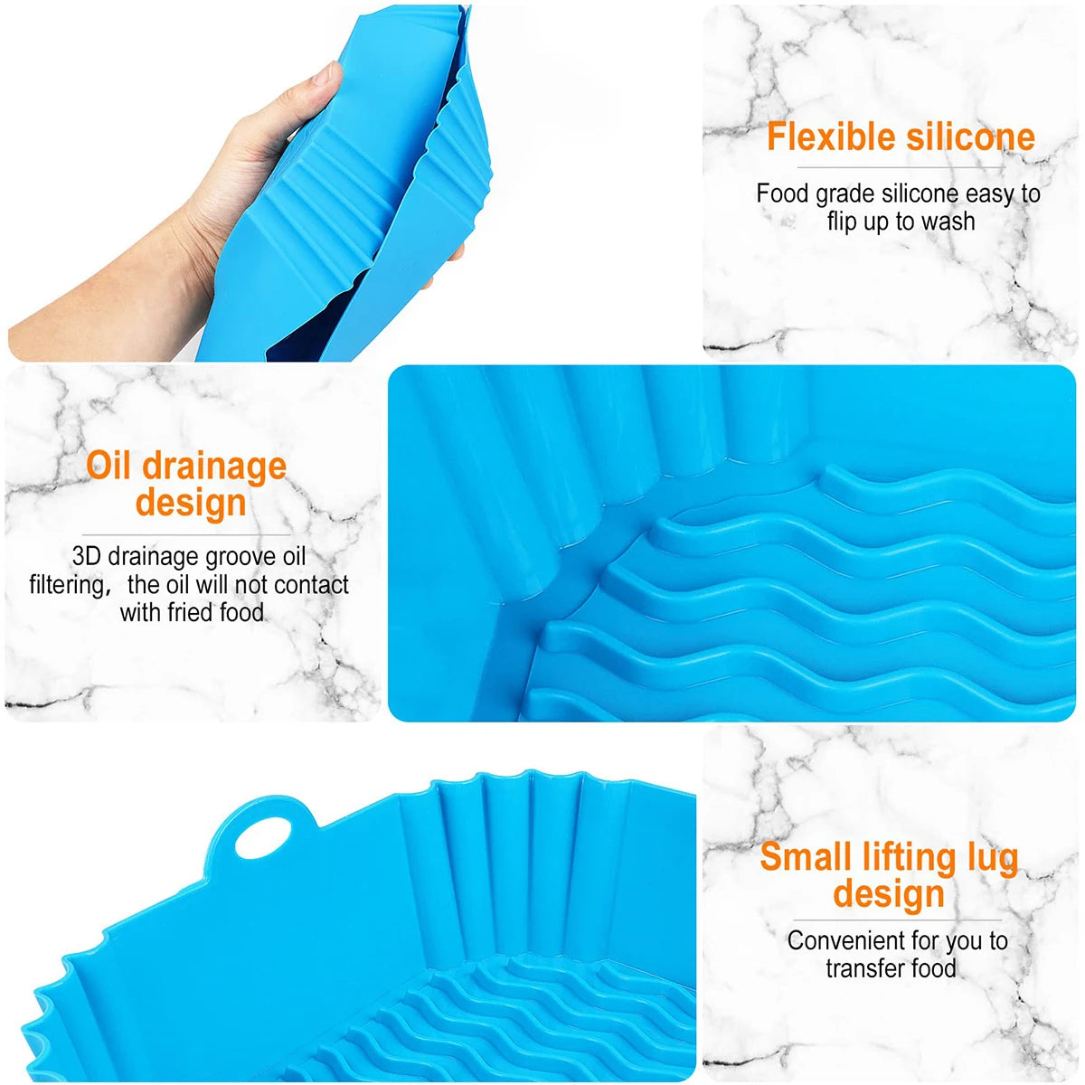 Accessoire Air Fryer đ â Moule Silicone Haute QualitĂ©