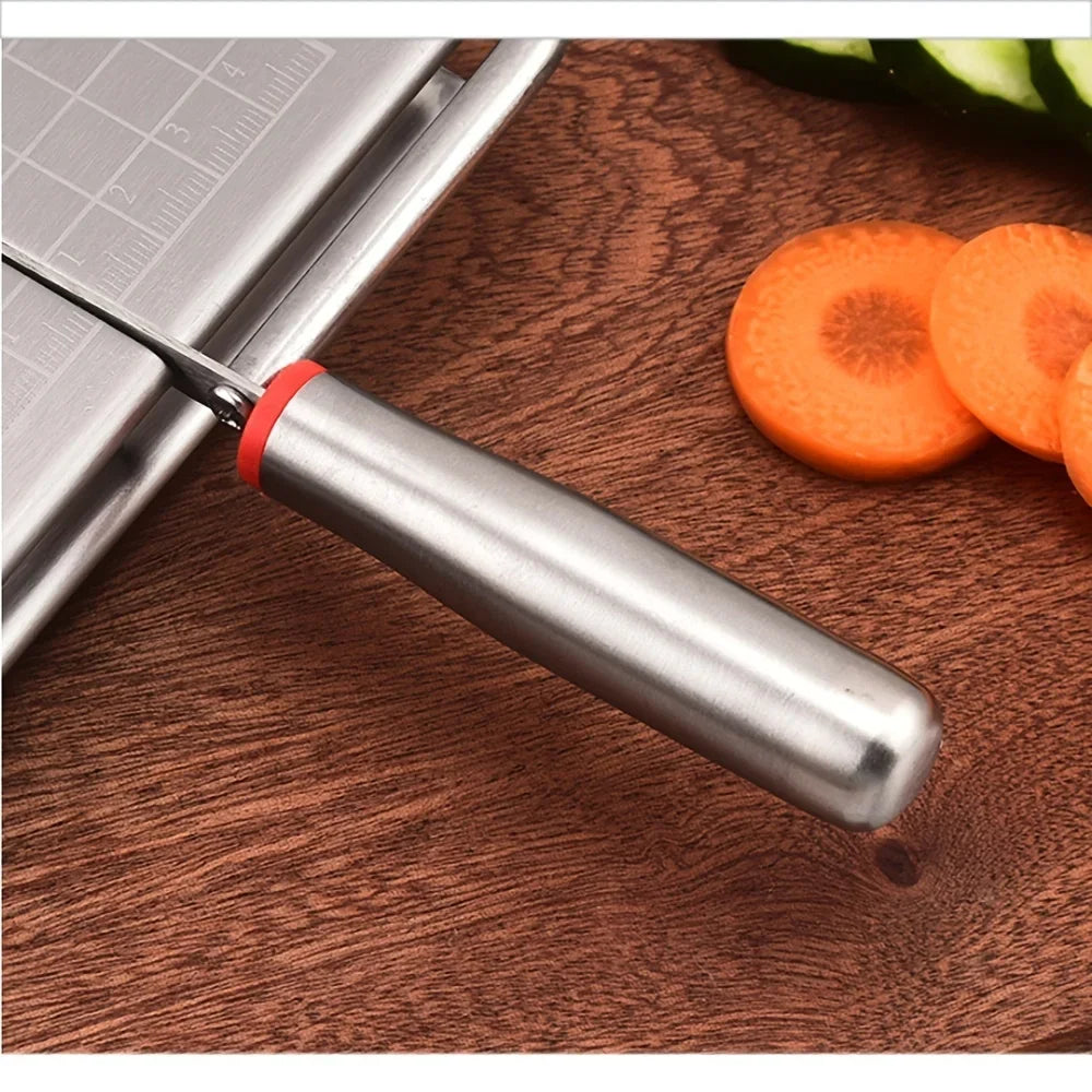 Couteau à Fromage avec Mesure Intégrée 🧀📐 – Ustensile Pro