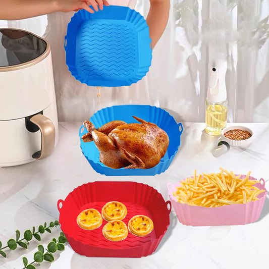 Accessoire Air Fryer 🍕 – Moule Silicone Haute Qualité