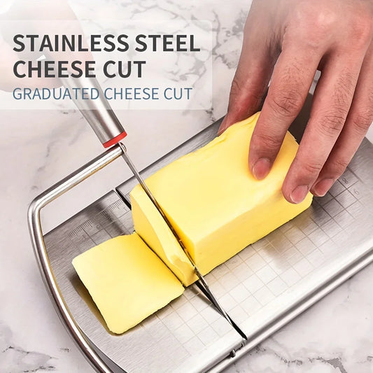 Couteau à Fromage avec Mesure Intégrée 🧀📐 – Ustensile Pro