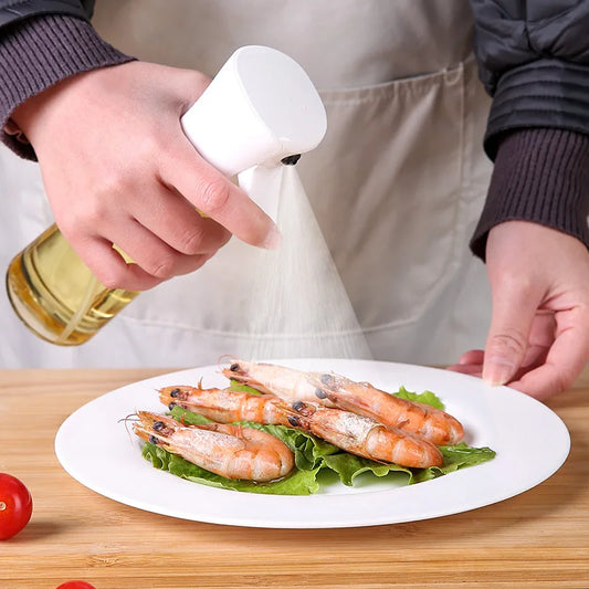 GRIFEMA Spray de Cuisine Huile Cuisine 300 ML, Vaporisateur d'Huile de Cuisson pour Friteuse sans Huile, Air Fryer Accessoires, Noir, GE2002B-300